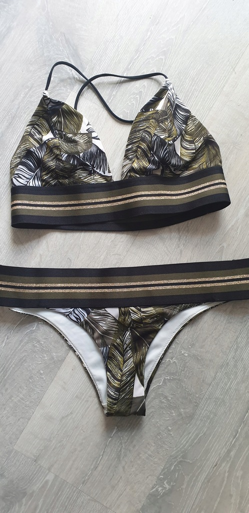 H&m bikini strój kąpielowy XS tropical