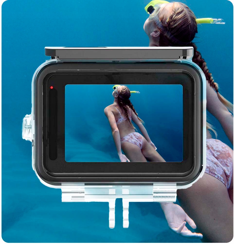 Купить Водонепроницаемый подводный бокс для GoPro Hero 10 9: отзывы, фото, характеристики в интерне-магазине Aredi.ru