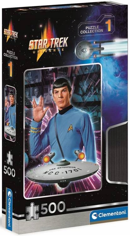 Puzzle Star Trek SPOCK 500 Elementów 35140 CLEMENTONI