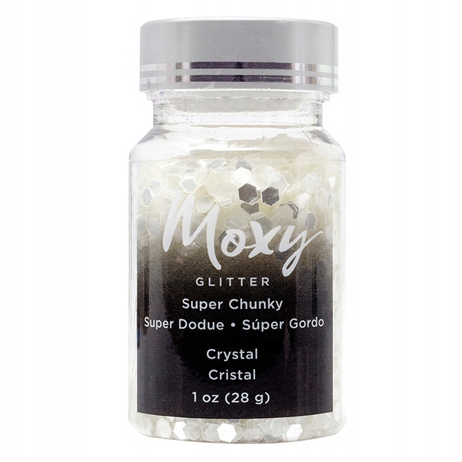 Przezroczyste Confetti - Moxy Super Chunky Glitter