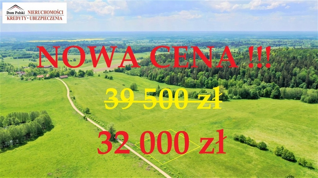 Działka, Szeszki, Kowale Oleckie (gm.), 3021 m²