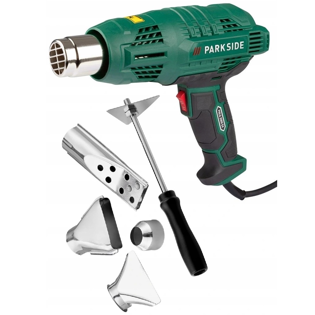 Decapatore Termico Parkside PHLG 2000 E4 - 2000W Per Rimozione Vernici - Soffiatore Aria Calda - Foto 5