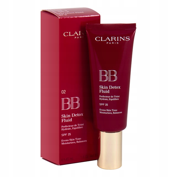 CLARINS BB Skin Detox Fluid 02 MEDIUM 45ML