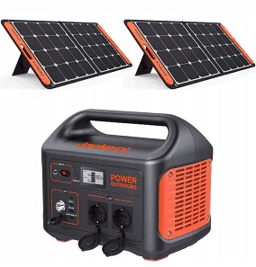 Powerbank Jackery 1000EU + 2x panel SolarSaga 100W