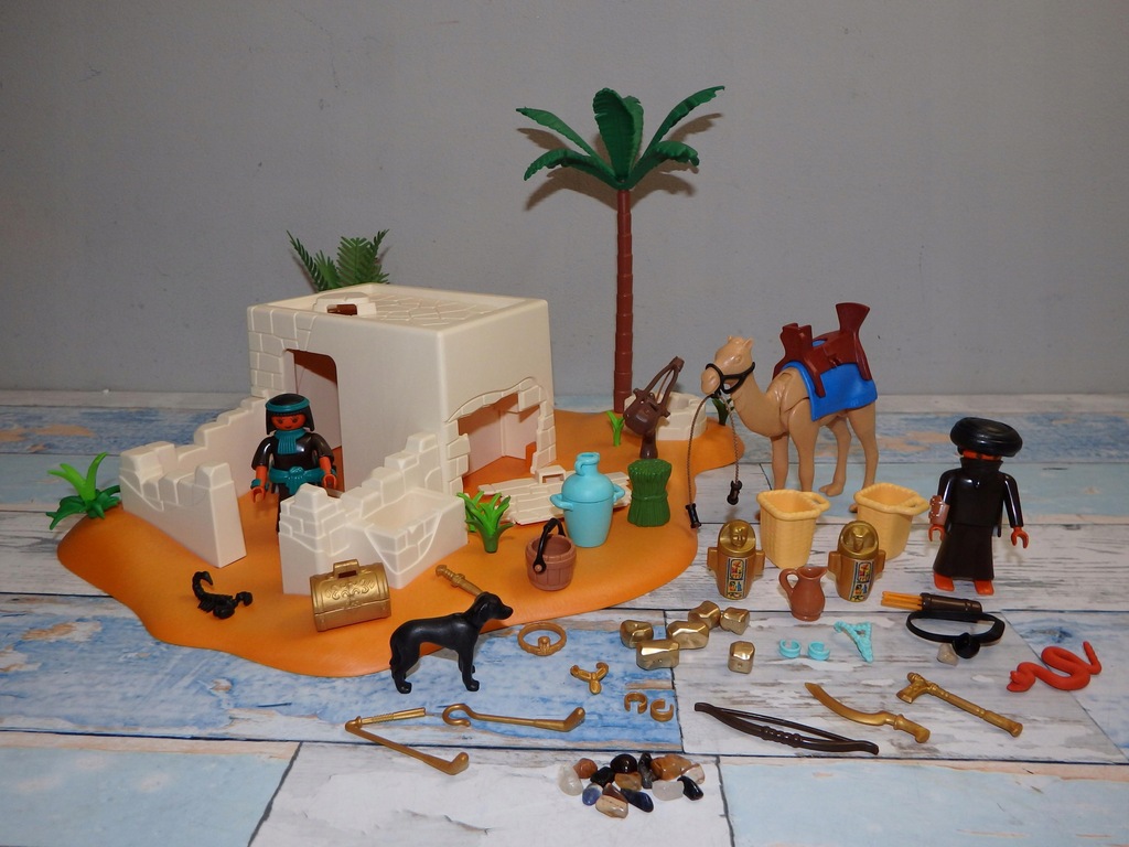 PLAYMOBIL 4246 Egipt Kryjówka złodziei grobowiec