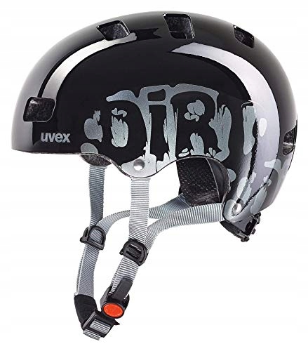 KASK ROWROWY UVEX KID 3 55-58 CM CZARNY DZIECIĘCY