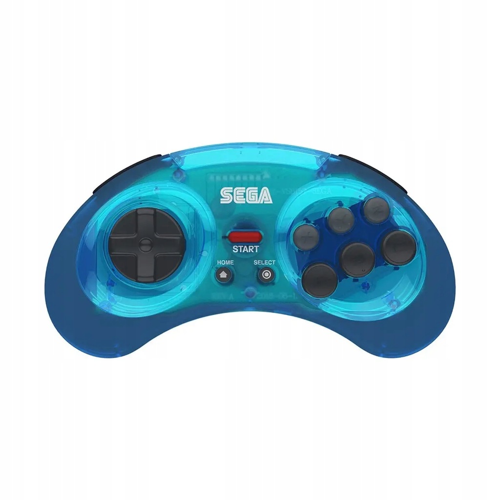 Pad SEGA Mega Drive Retro-Bit 2.4G Blue