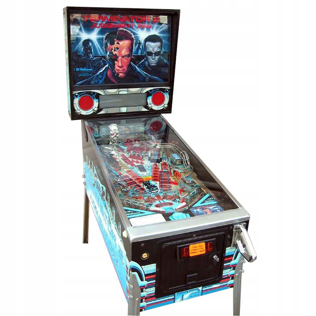 Flipper Pinball Terminator 2 kultowy automat