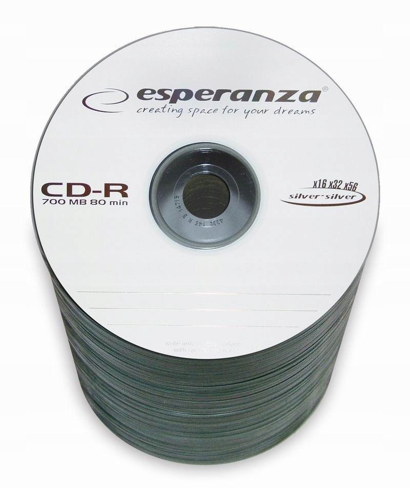 Płyty Esperanza CD-R x56 SZPINDEL 100 szt.