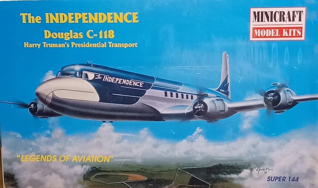 Douglas C-118 The Independence 14447 skala 1/144