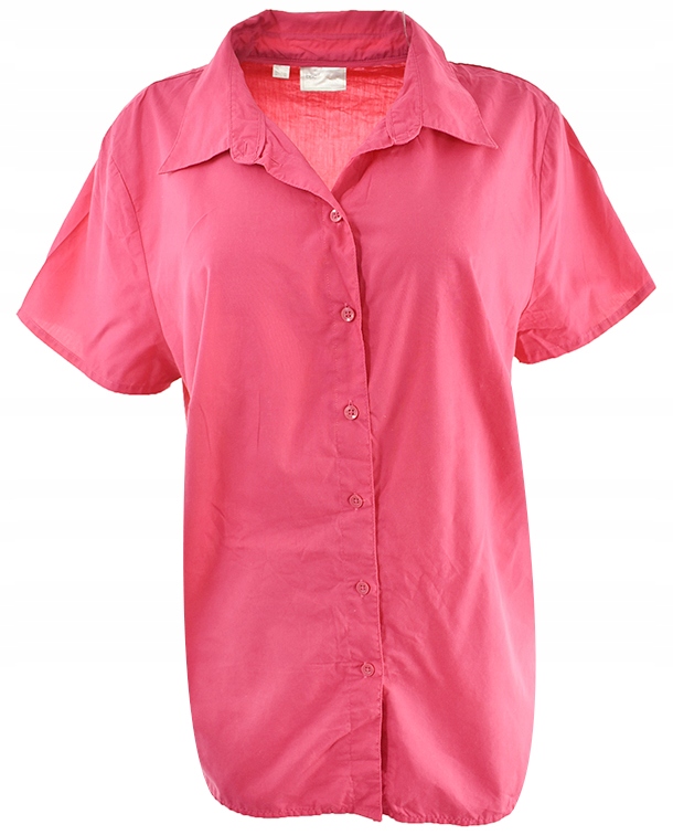 mBI5805 BONPRIX różowa koszula na krótki rękaw 54