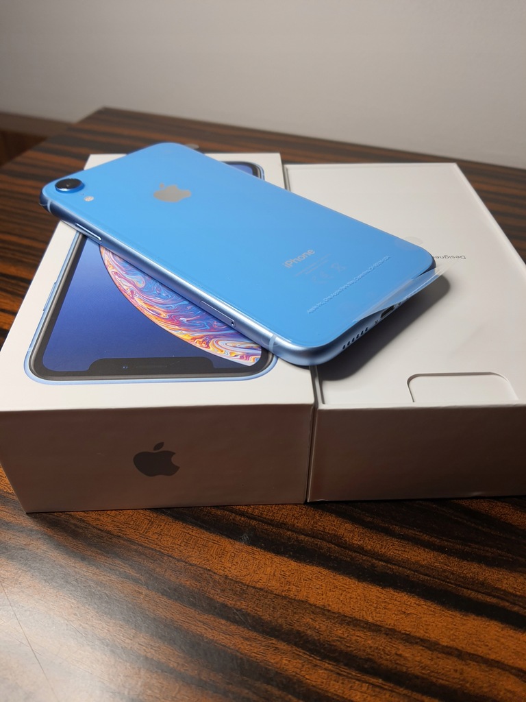 Nowy Iphone Xr 64GB Blue gwar Apple 12 mies z PL