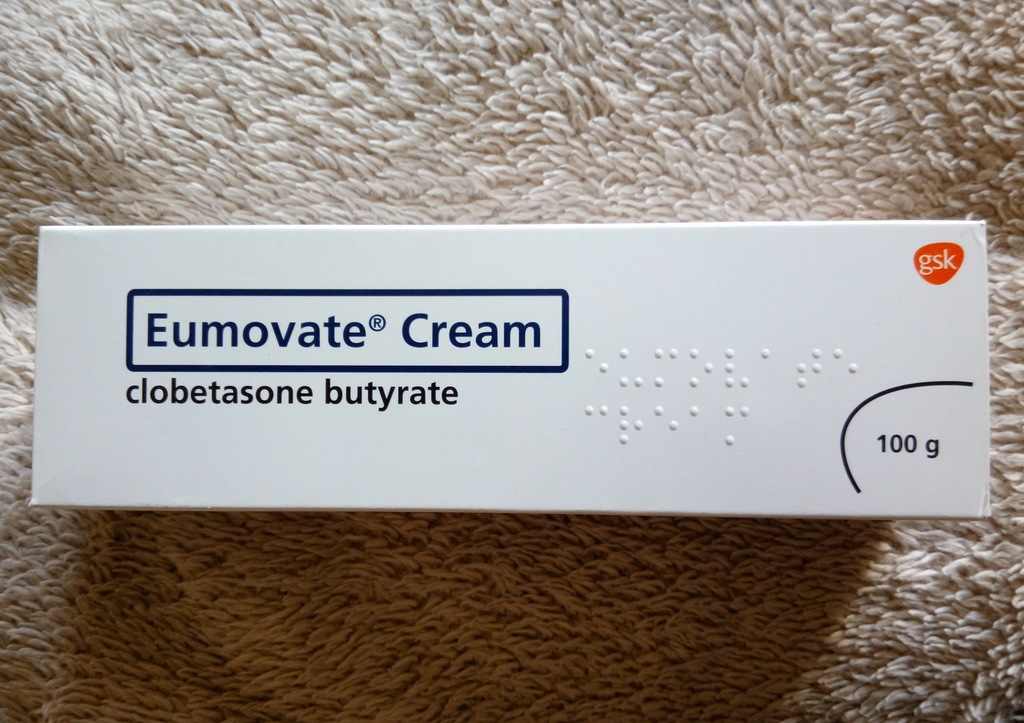 Eumovate krem 100g 0,05% AZS wyprysk Klobetazol