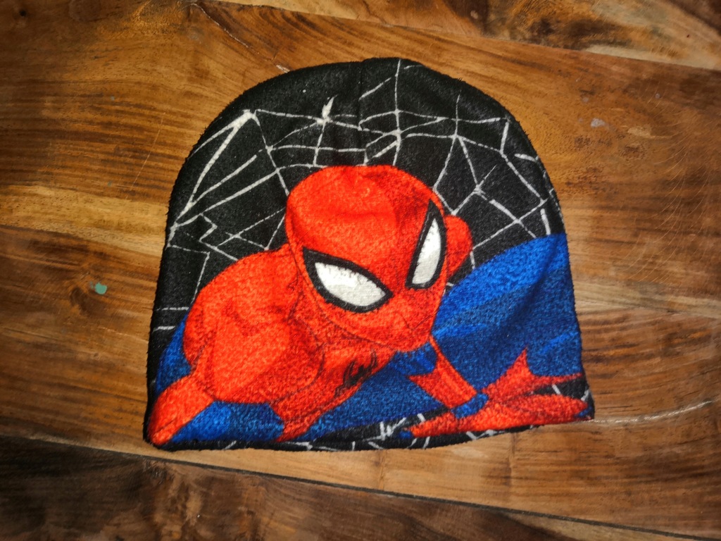 Jesienno zimowa czapka Spiderman Marvel 3/4L