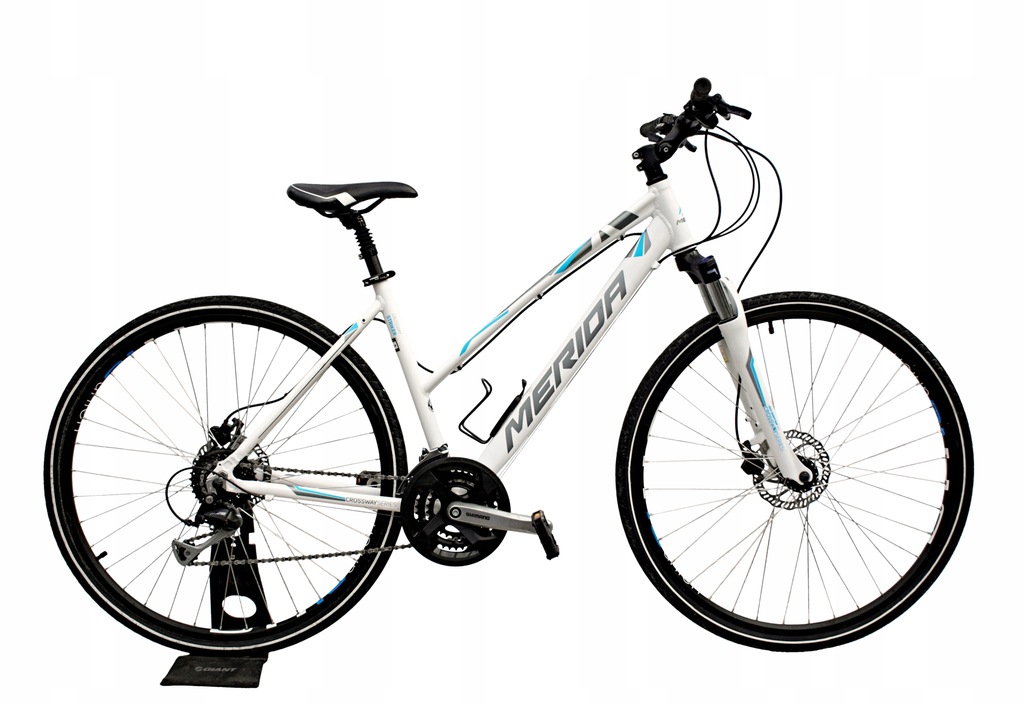 Rower crossowy Merida Crossway 50cm cross damski biały hydraulika 28 Alivio
