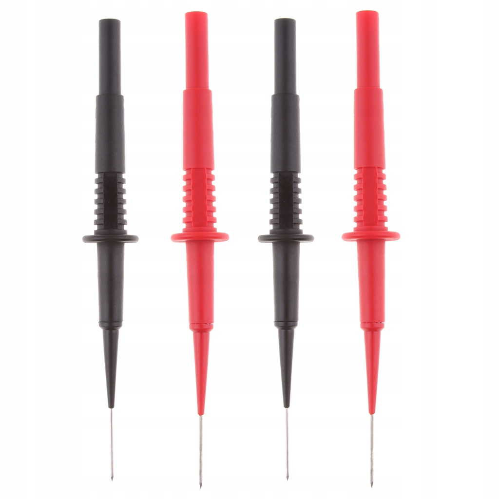 4Pack Stainless Steel Tip Multimeter Probes