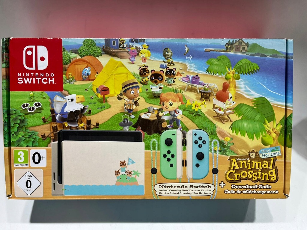 Nintendo Switch Animal Crossing Konsola wielokolorowa