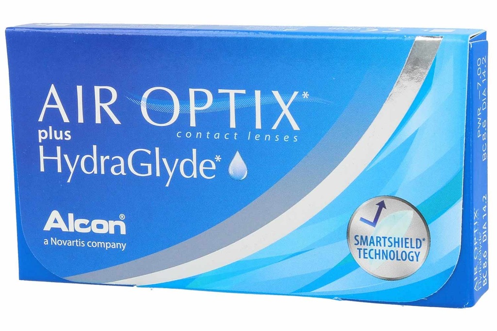 SOCZEWKI Air Optix Plus HydraGlyde 6szt -5,25