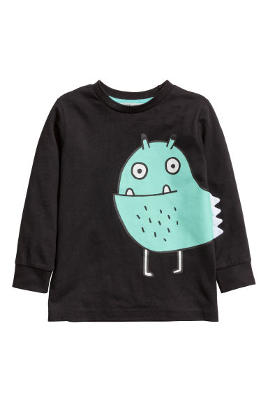 H&M BLUZKA MONSTER 4-6 LAT 110/116