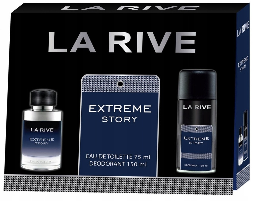 La Rive La Rive for Men Extreme Story Zestaw/edt75