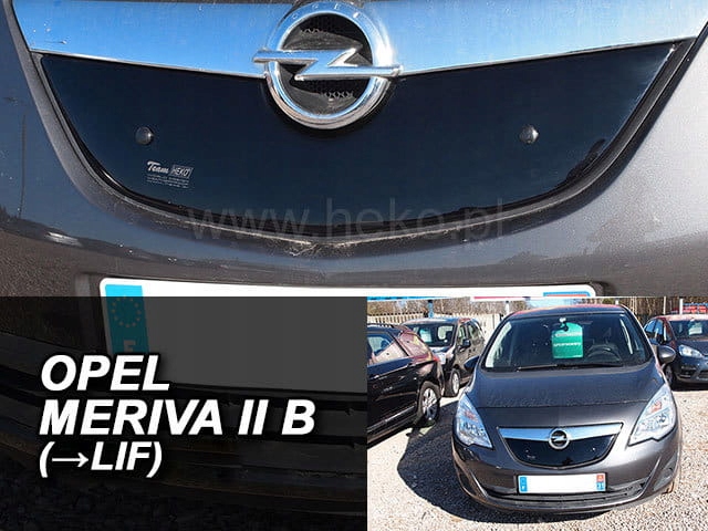 Osłona zimowa atrapy grilla Opel Meriva II 10-14