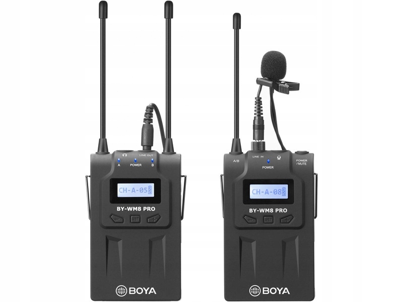 System bezprzewodowy BOYA BY-WM8 PRO K1