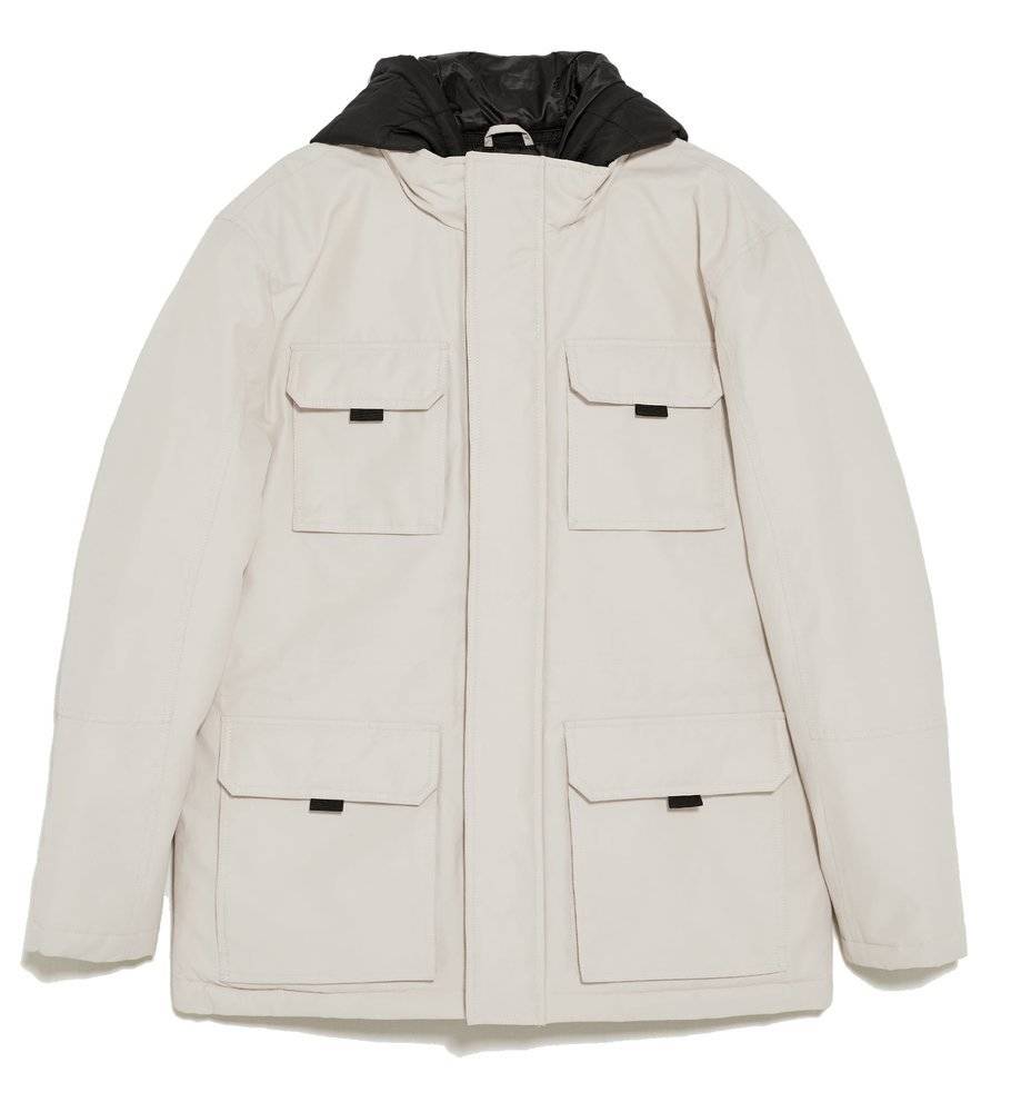 -50% Kurtka ZARA PUFFER męska puchowa parka r. L