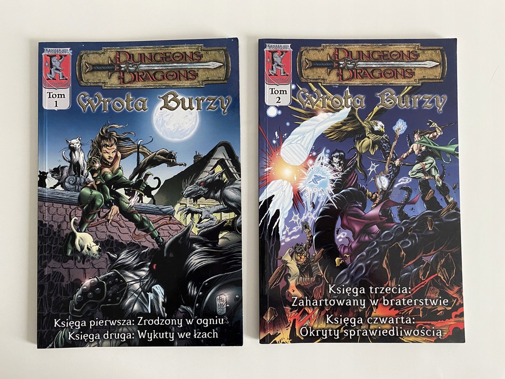 Komiks Dungeons & Dragons - Wrota Burzy | komplet | tomy 1-2