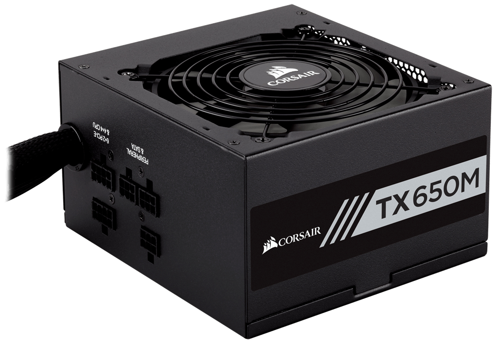 Купить CORSAIR TX650M 75-001316 Блок питания ATX мощностью 650 Вт: отзывы, фото, характеристики в интерне-магазине Aredi.ru