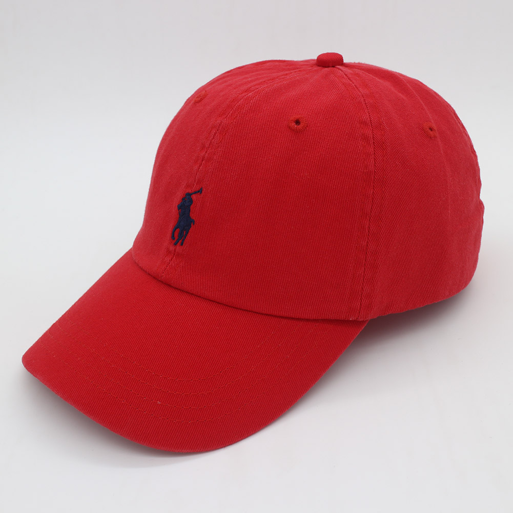 Czapka POLO RALPH LAUREN Baseball RED/NAVY WAKACJE