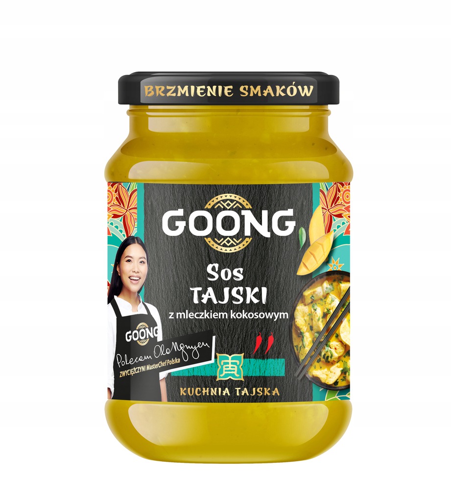 GOONG Sos Tajski z miąższem kokosowym 450g