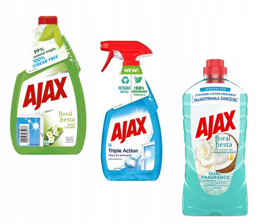AJAX KONWALIA ZAPAS 750+ UNIWERSAL GARD/KOKOS 1L+ MULTI ACTION SZYB 500