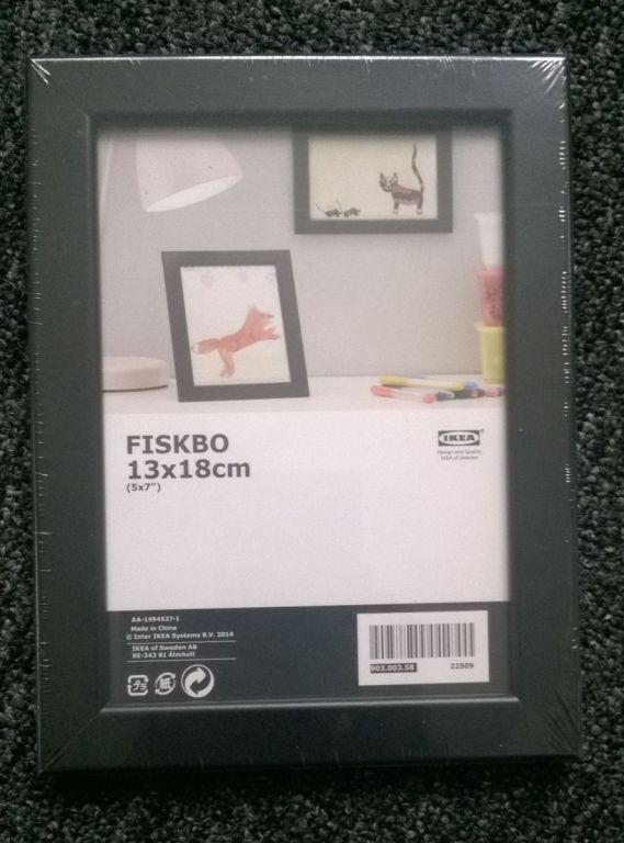IKEA - FISKBO - ramka 13 x 18cm - nowa