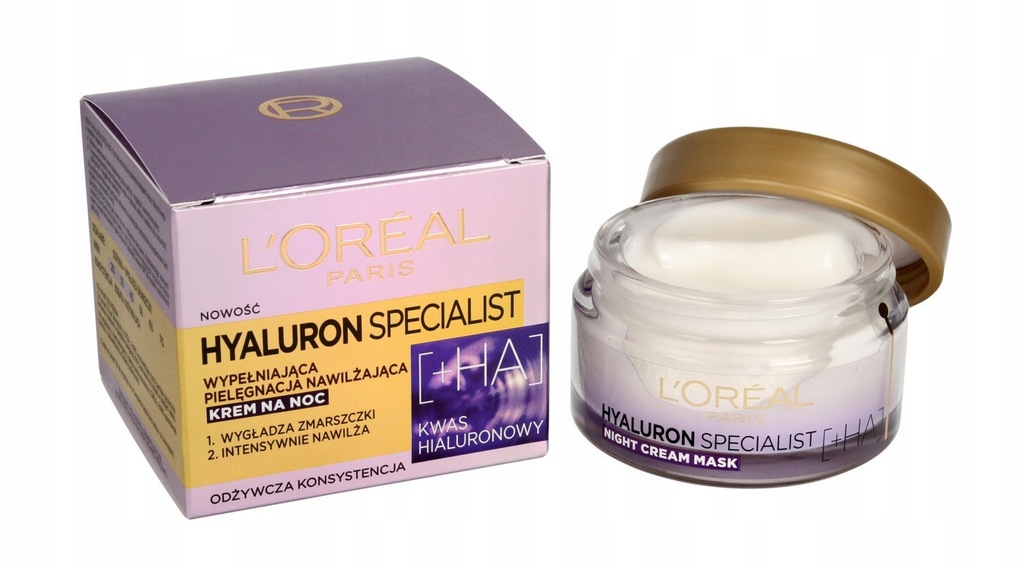 L'Oréal HYALURON Przeciwzmarszczkowy krem twarz