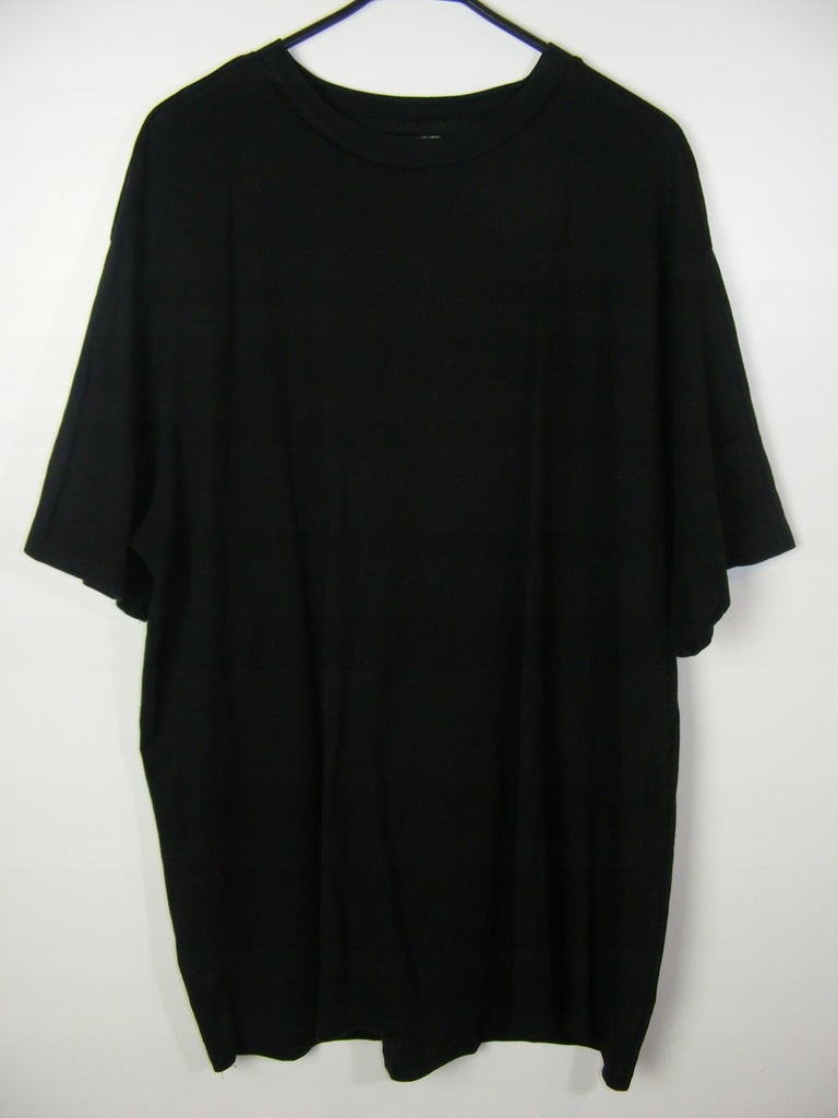 H&M czarna bawełniana koszulka t-shirt R XL