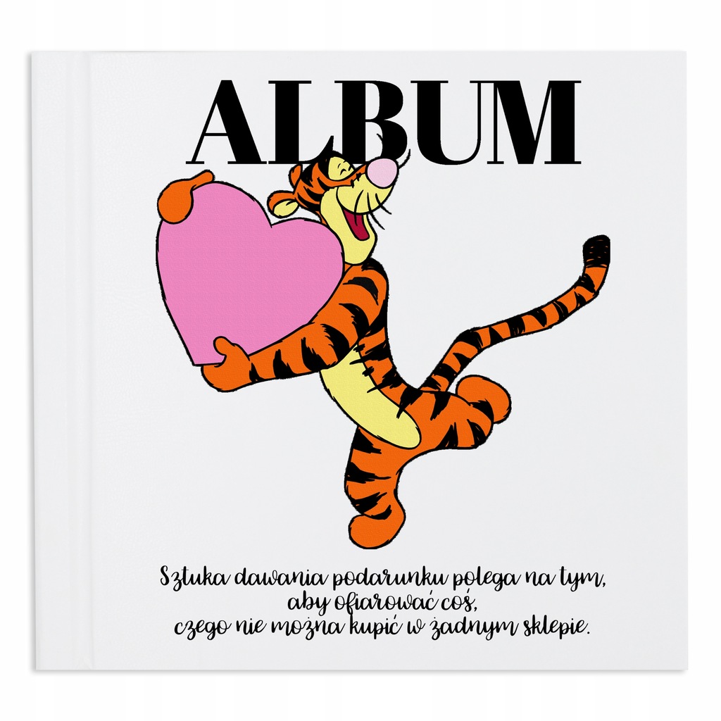 Album Na Zdjęcia Prezent TYGRYSEK PUCHATEK Wzory