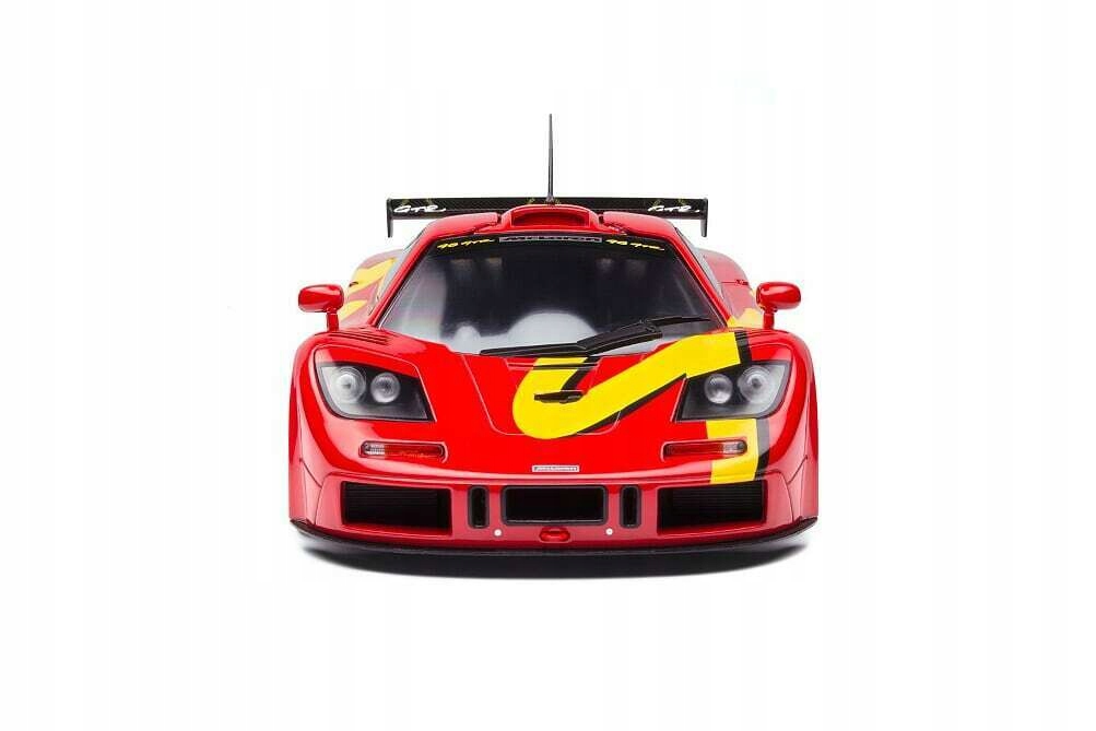 MCLAREN f1 GTR красный
