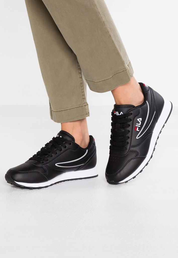 FILA ORBIT LOW BUTY DAMSKIE CZARNE WIĄZANE 37 1ZAA