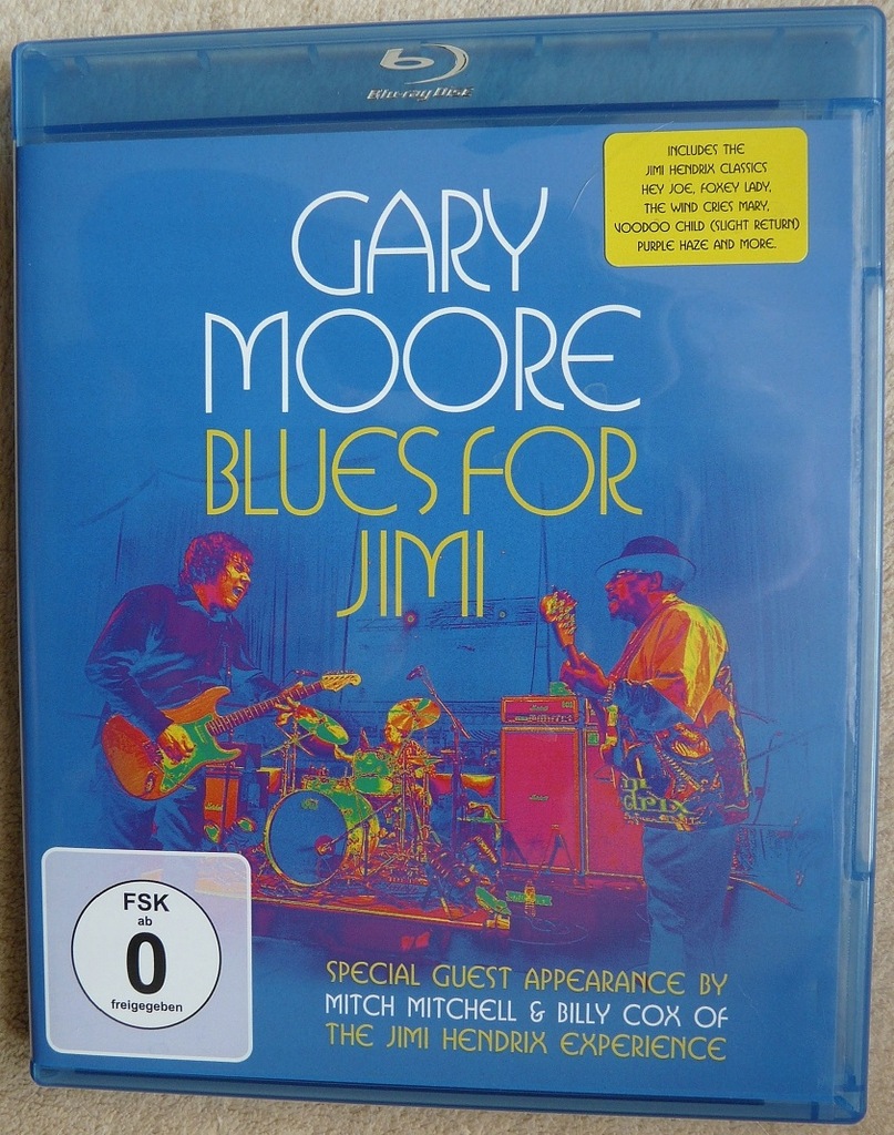 Koncert Gary Moore Blues for Jimi płyta Blu-ray