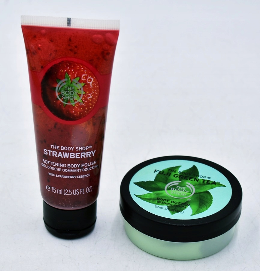 5423-13 ..THE BODY SHOP.. p#s MASLO ZEL STRAWBERRY