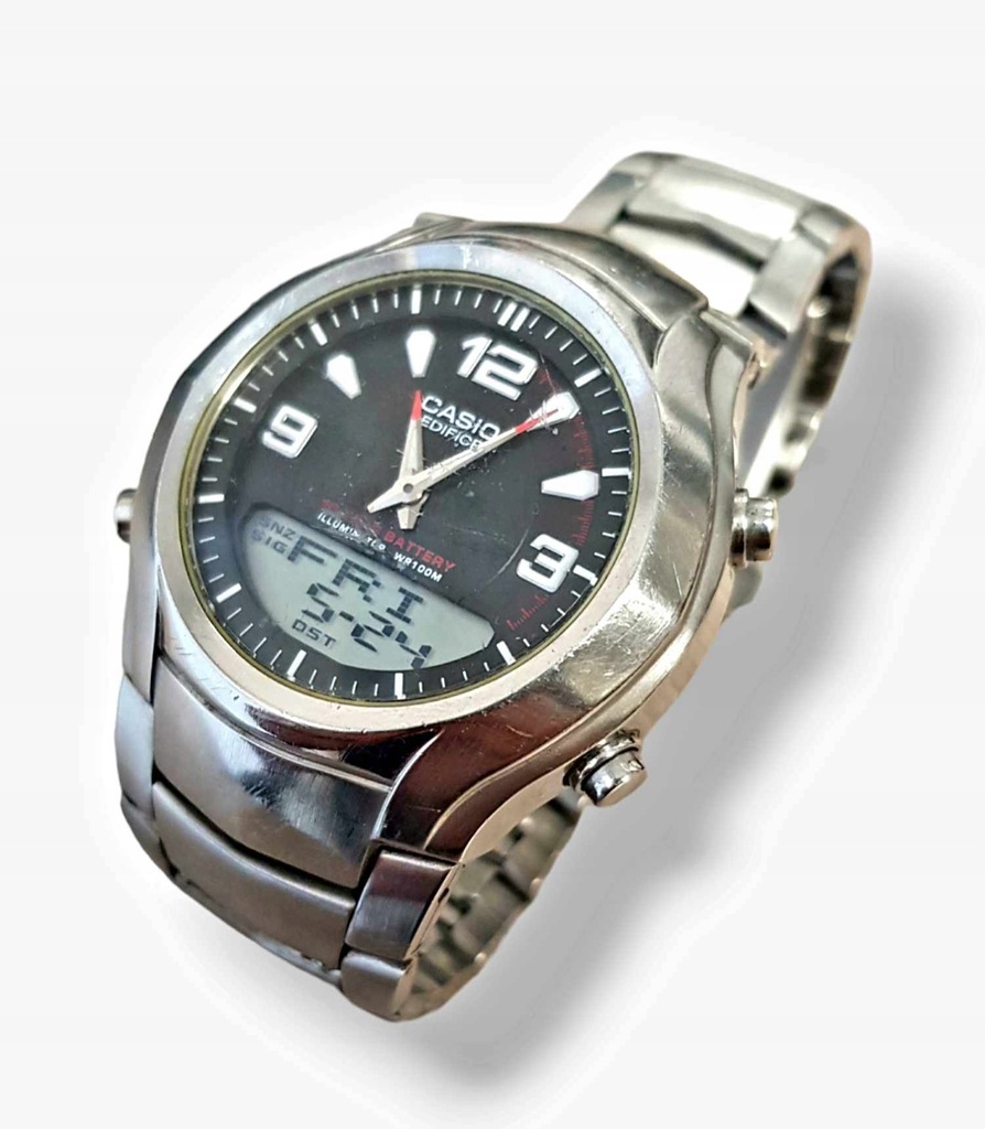 ZEGAREK M SKI CASIO EDIFICE EFA 112 15714097051 oficjalne archiwum Allegro