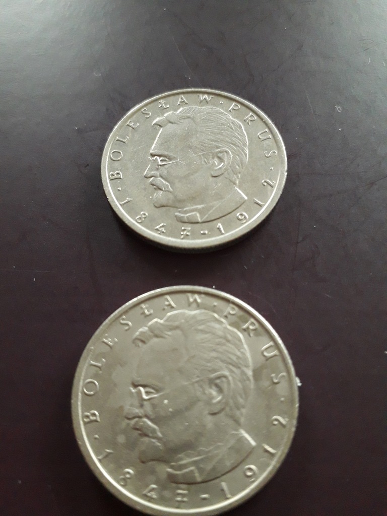 Moneta 1982 10zł Prus i 1984 10zł Prus