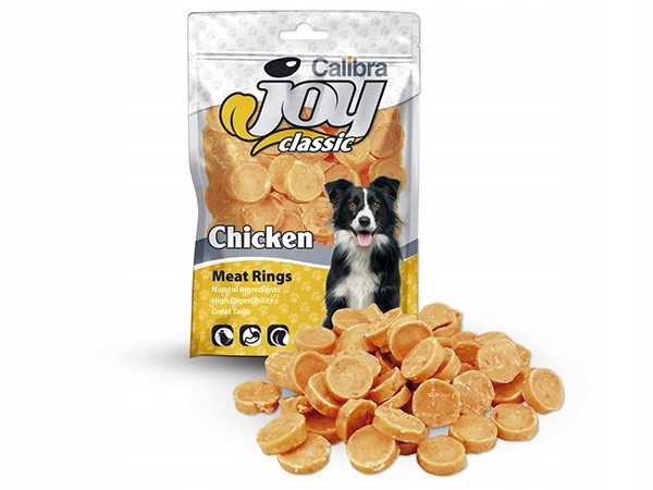 Calibra Przysmak Joy Classic Chicken Rings 80g