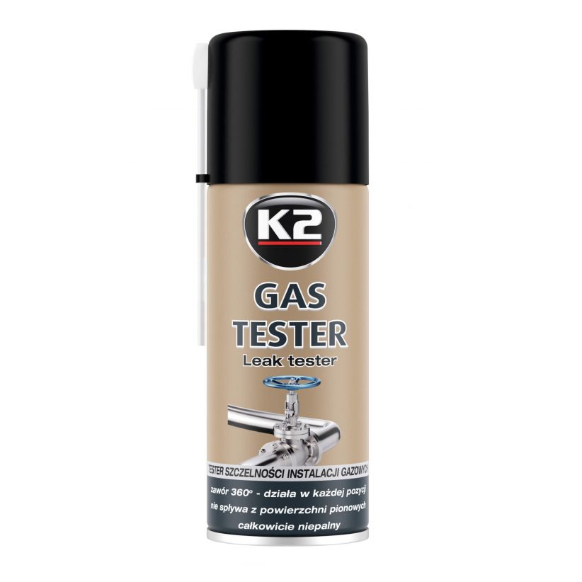 K2 GAS TESTER WYKRYWACZ NIESZCZELNOŚCI GAZU 400 ML