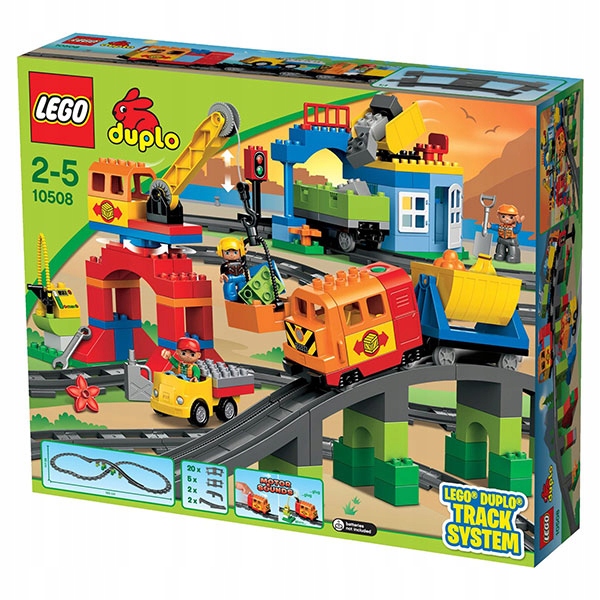 LEGO DUPLO 10508 POCIAG ZESTAW DELUXE