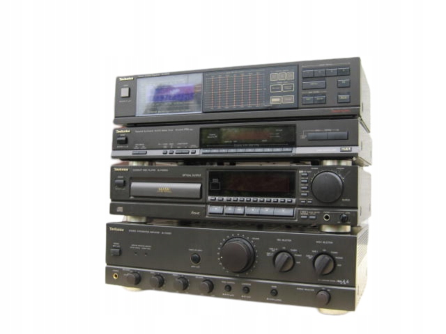 Wieża Technics SU-VX500 SL-PG520A ST-G470 wmacniacz CD i tuner a2