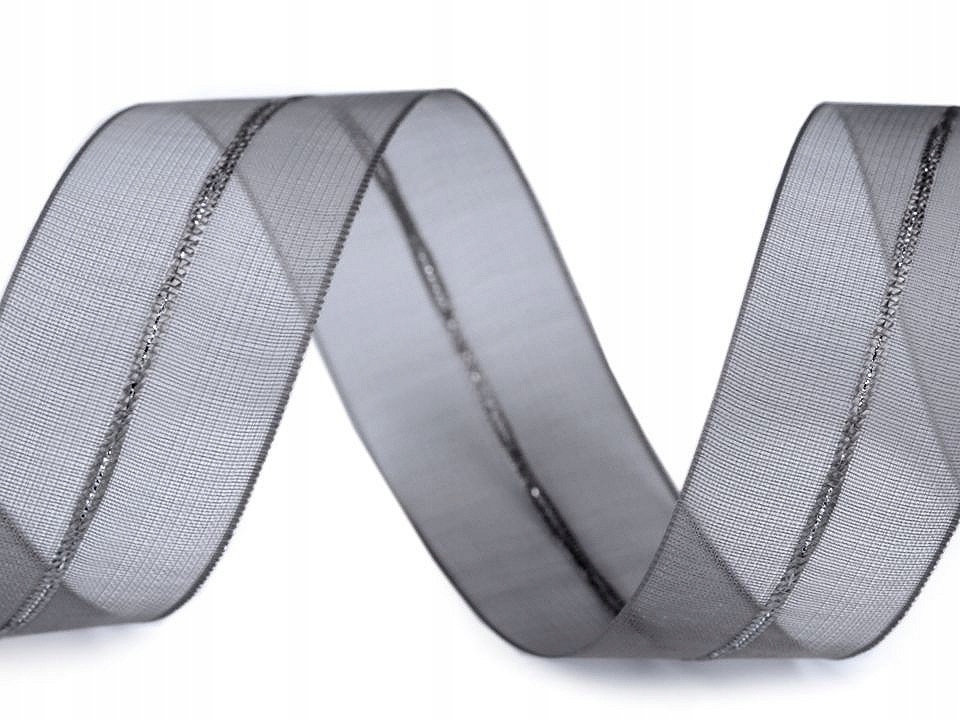 Wstążka monofilowa ściągana szer 26mm 5 m