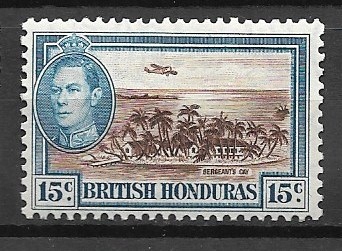 1Honduras bryt. xx N168 samolot lotnictwo MNH VF 8,5funta