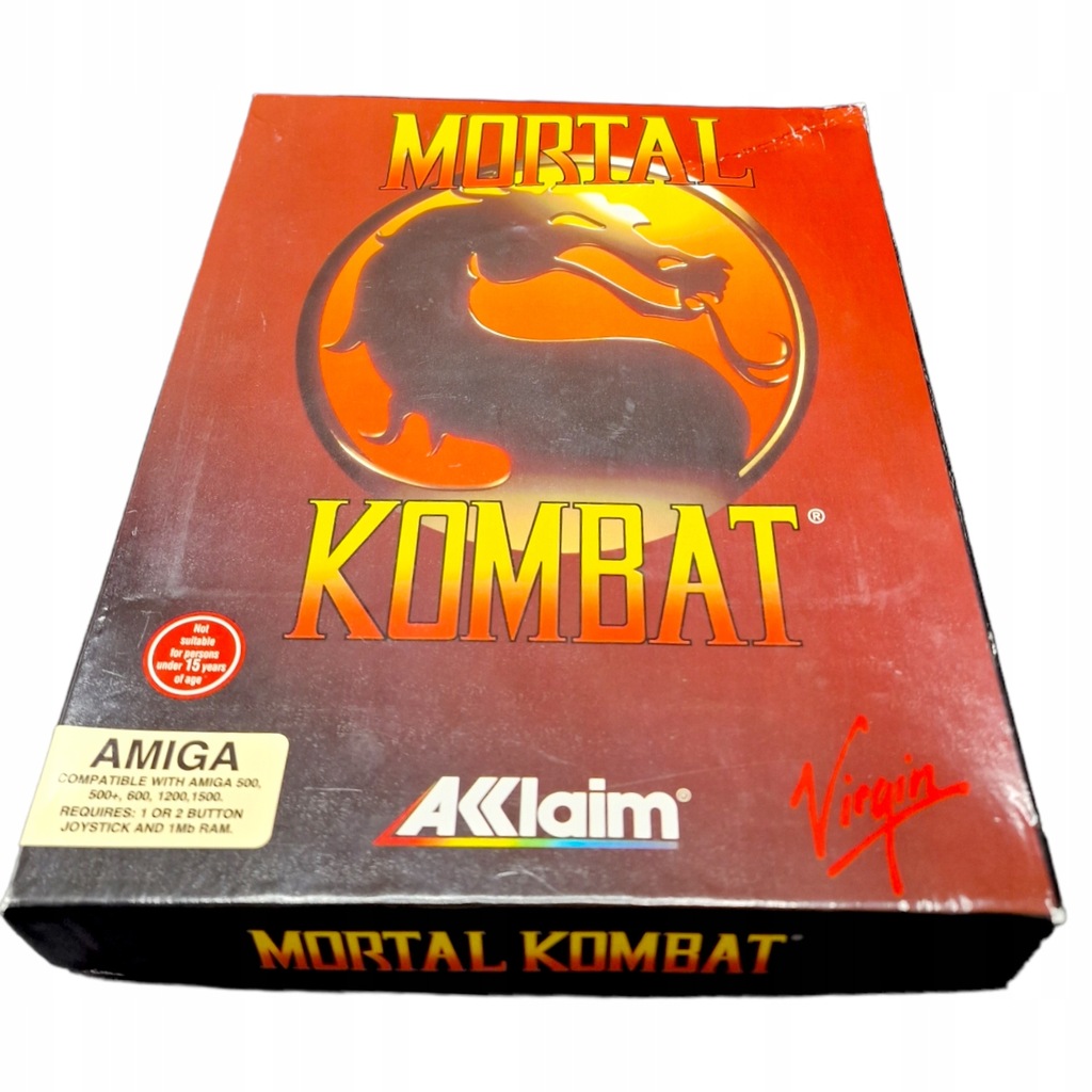 Gra Big Box Amiga | MORTAL KOMBAT oryginał