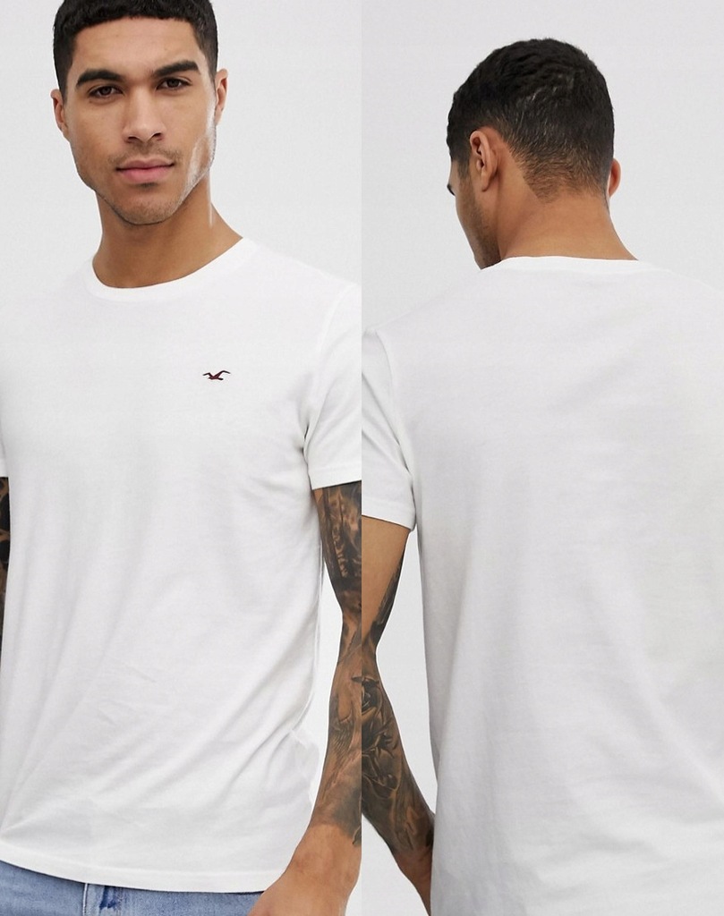 AD-1-5-2 HOLLISTER T-SHIRT MĘSKI GŁADKI XL